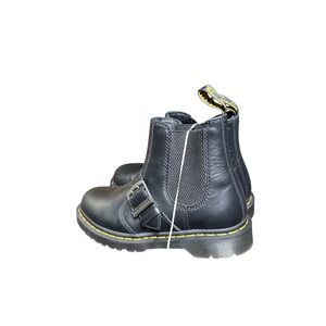 Dr Martens 2976 BEX Buckle Chelsea Boots Black Leather Womens 7 UK 5 EU 38